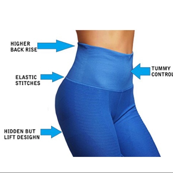 Performance workout leggings with high compression - Picture 5 of 5